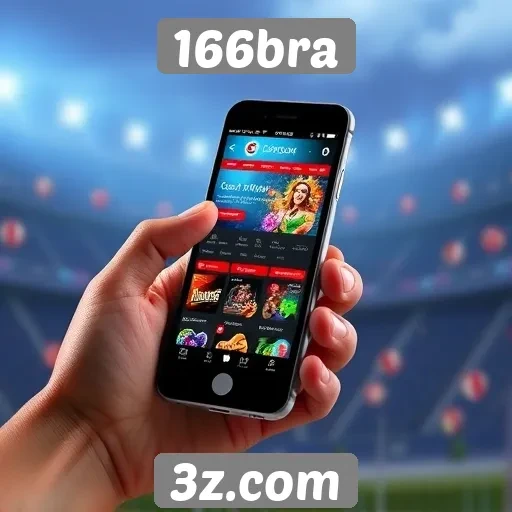 Compatibilidade do site 166bra com dispositivos móveis