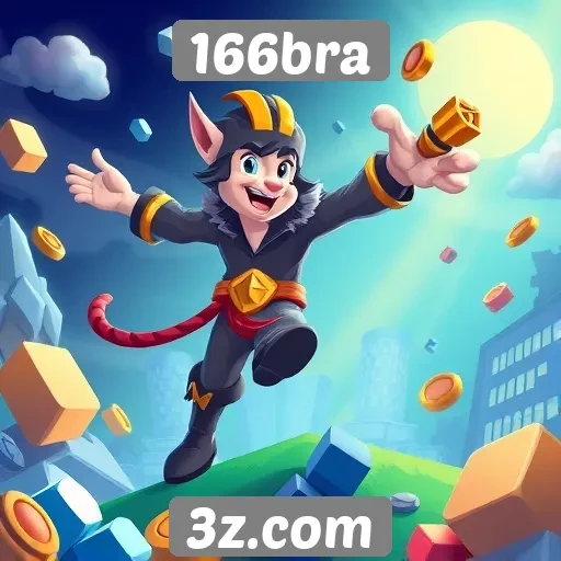 166bra oferece nova experiência em jogos online