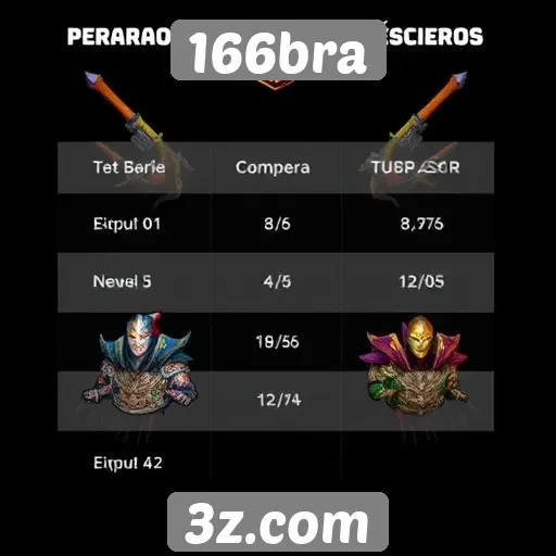 Comparação entre 166bra e outras plataformas de jogos