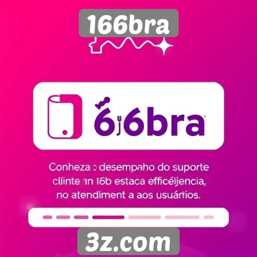 Desempenho do suporte ao cliente no 166bra