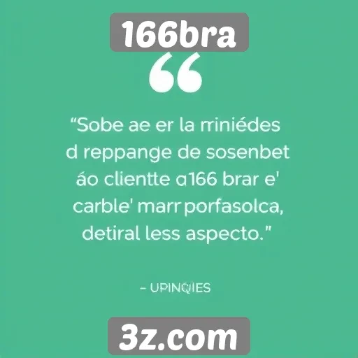 Opiniões de usuários sobre suporte ao cliente do 166bra